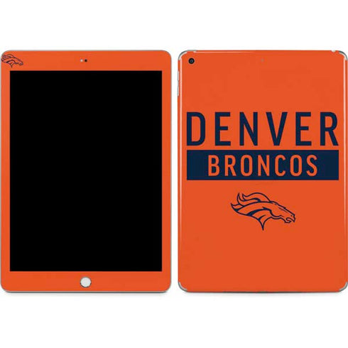NFL Denver Broncos Orange Performance Series Apple iPad Skin