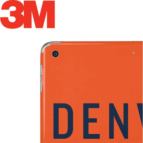 NFL Denver Broncos Orange Performance Series Apple iPad Skin