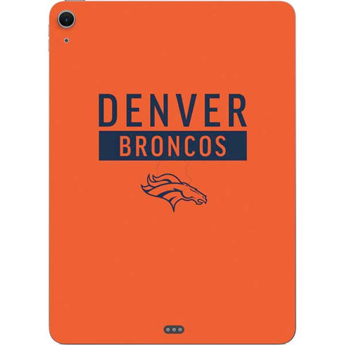 NFL Denver Broncos Orange Performance Series Apple iPad Air Skin