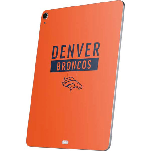 NFL Denver Broncos Orange Performance Series Apple iPad Air Skin