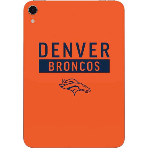 NFL Denver Broncos Orange Performance Series Apple iPad Mini Skin