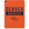 NFL Denver Broncos Orange Performance Series Apple iPad Pro Skin