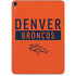NFL Denver Broncos Orange Performance Series Apple iPad Pro Skin
