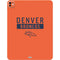 NFL Denver Broncos Orange Performance Series iPad Pro 13in M4 (2024) Skin