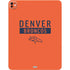 NFL Denver Broncos Orange Performance Series iPad Pro 13in M4 (2024) Skin