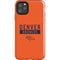 NFL Denver Broncos Orange Performance Series iPhone Cases