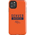 NFL Denver Broncos Orange Performance Series iPhone Cases