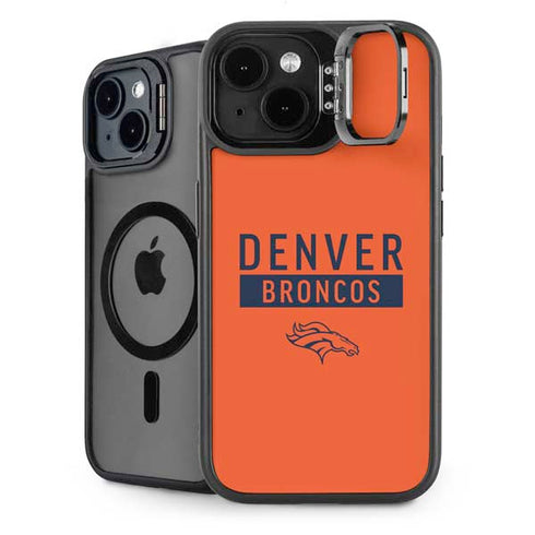 NFL Denver Broncos Orange Performance Series iPhone 13 Kickstand Case