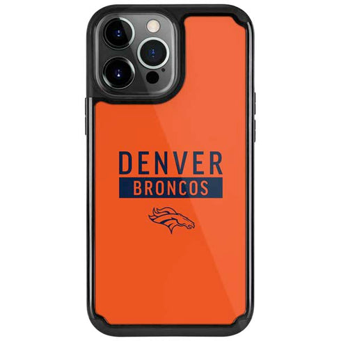 NFL Denver Broncos Orange Performance Series iPhone Cases