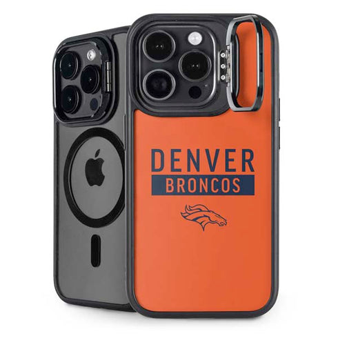 NFL Denver Broncos Orange Performance Series iPhone 14 Pro Kickstand Case