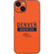 NFL Denver Broncos Orange Performance Series iPhone Skins