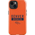NFL Denver Broncos Orange Performance Series iPhone 15 Impact Case