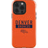 NFL Denver Broncos Orange Performance Series iPhone 15 Pro Impact Case