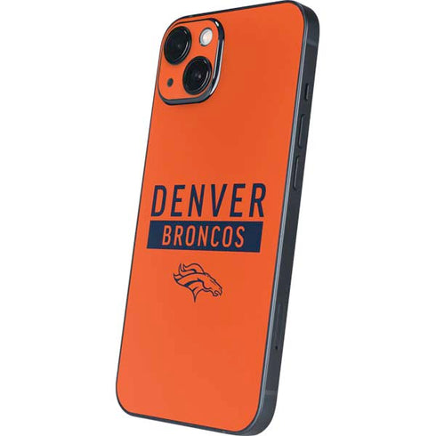 NFL Denver Broncos Orange Performance Series iPhone 15 Skin