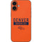 NFL Denver Broncos Orange Performance Series iPhone 16 Plus Skin