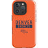 NFL Denver Broncos Orange Performance Series iPhone 16 Pro Impact Case
