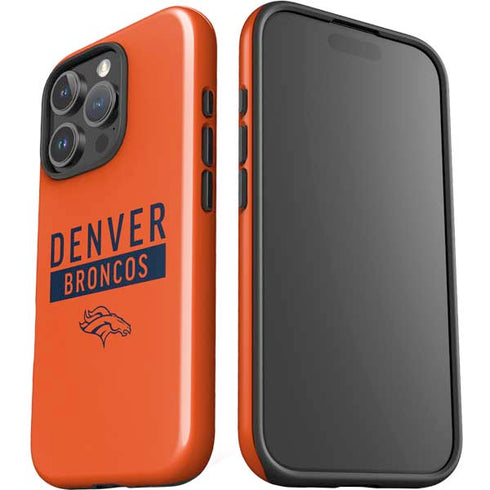 NFL Denver Broncos Orange Performance Series iPhone 16 Pro Impact Case