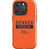 NFL Denver Broncos Orange Performance Series iPhone 16 Pro Magsafe Impact Case