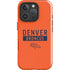 NFL Denver Broncos Orange Performance Series iPhone 16 Pro Max Impact Case