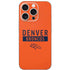 NFL Denver Broncos Orange Performance Series iPhone 16 Pro Skin