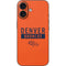 NFL Denver Broncos Orange Performance Series iPhone 16 Skin