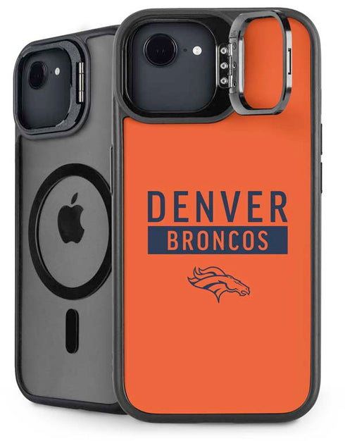 NFL Denver Broncos Orange Performance Series iPhone 16e Kickstand Case