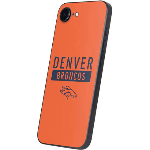 NFL Denver Broncos Orange Performance Series iPhone 16e Skin