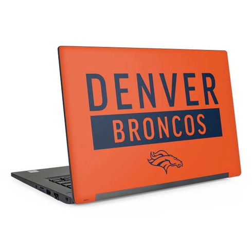 NFL Denver Broncos Orange Performance Series Dell Latitude Skin