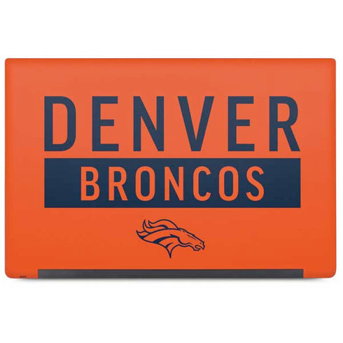 NFL Denver Broncos Orange Performance Series Dell Latitude Skin