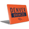 NFL Denver Broncos Orange Performance Series Apple MacBook Air Skin