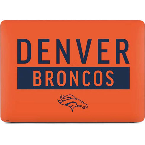 NFL Denver Broncos Orange Performance Series Apple MacBook Air Skin