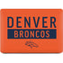 NFL Denver Broncos Orange Performance Series Apple MacBook Air Skin