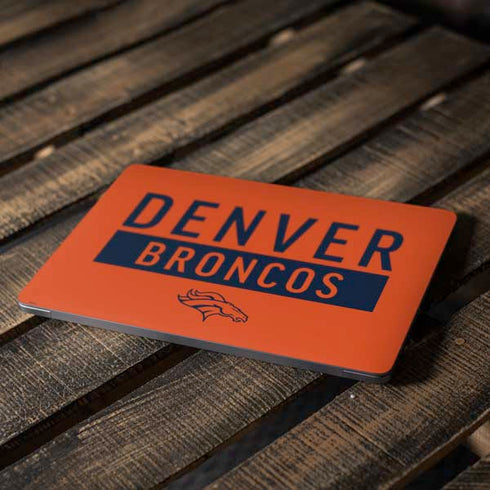 NFL Denver Broncos Orange Performance Series Apple MacBook Air Skin