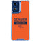 NFL Denver Broncos Orange Performance Series Moto G 5G (2024) Clear Case