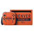 NFL Denver Broncos Orange Performance Series Nintendo Skins