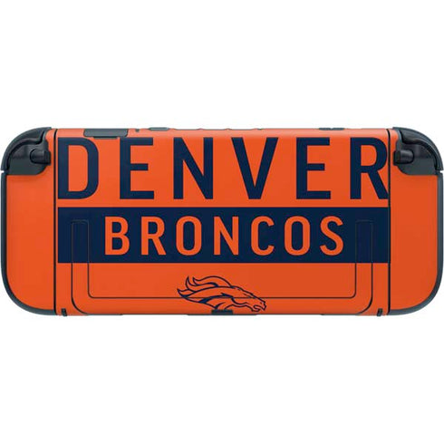 NFL Denver Broncos Orange Performance Series Nintendo Switch 2 (2025) with Joy-Con Skin