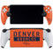 NFL Denver Broncos Orange Performance Series PlayStation Portal Remote Player Skin