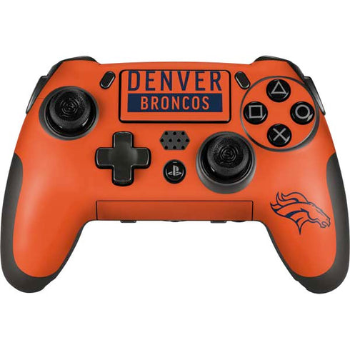 NFL Denver Broncos Orange Performance Series PlayStation Scuf Vantage 2 Controller Skin