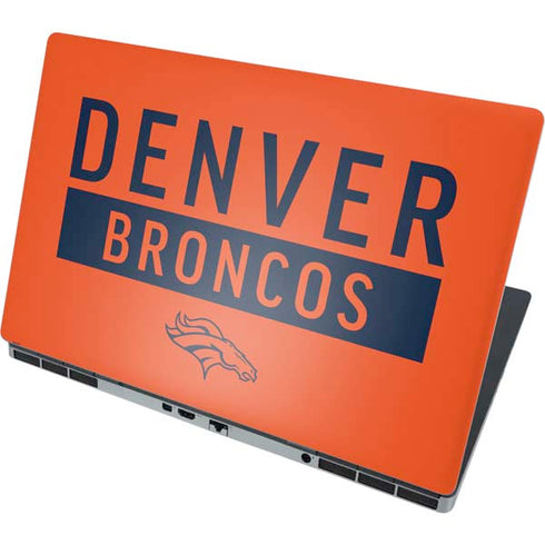 NFL Denver Broncos Orange Performance Series Dell Precision Skin