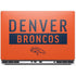 NFL Denver Broncos Orange Performance Series Dell Precision Skin