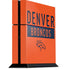 NFL Denver Broncos Orange Performance Series PlayStation PS4 Skins