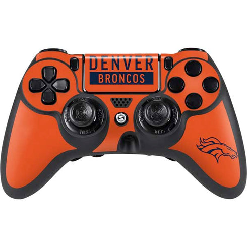 NFL Denver Broncos Orange Performance Series PlayStation PS4 Skins