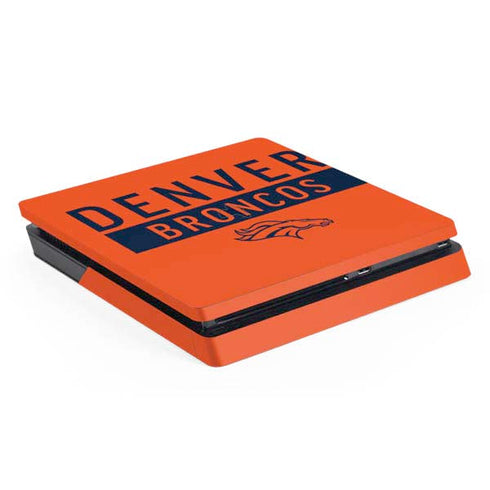 NFL Denver Broncos Orange Performance Series PlayStation PS4 Skins