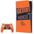 NFL Denver Broncos Orange Performance Series PlayStation PS5 Skins