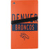 NFL Denver Broncos Orange Performance Series PS5 Pro Console Skin