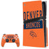 NFL Denver Broncos Orange Performance Series PlayStation PS5 Skins
