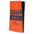 NFL Denver Broncos Orange Performance Series PlayStation PS5 Skins