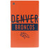 NFL Denver Broncos Orange Performance Series PS5 Slim Digital Edition Console Skin
