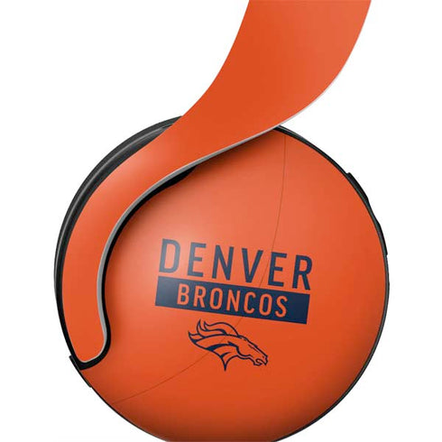NFL Denver Broncos Orange Performance Series PULSE 3D Wireless Headset for PS5 Skin