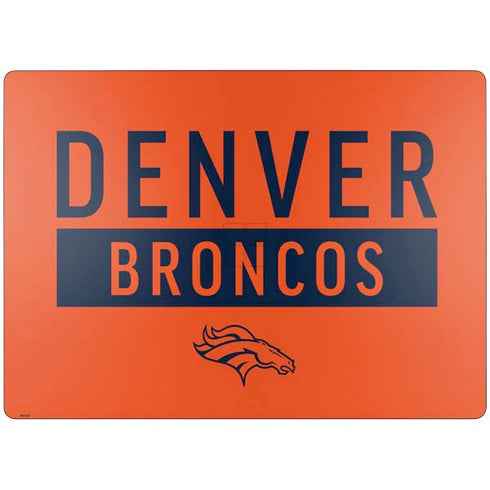 NFL Denver Broncos Orange Performance Series Surface Laptop 7 13.8in Skin